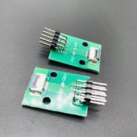 0,5mm FFC FPC 8Pin FPC/FFC conector Dupont 2,54mm SMT adaptador de placa PCB