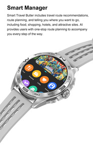 Dtm1 Smartwatch BT gọi WhatsApp tải về 4GB Bộ nhớ âm nhạc phát lại thể thao ngủ thanh toán silica gel Đồng hồ báo thức - Product Image 5