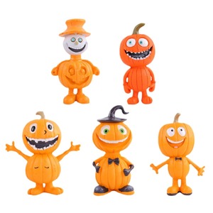 Estatua de Hombre Calabaza de Halloween para Jardín, Adorno de Mesa, Decoración Ecológica de Resina Epoxi, Edición Limitada de Navidad - Product Image 5