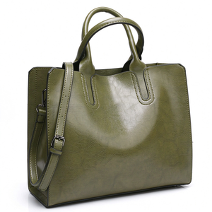 Large Capacity Top Handle Tote Bags Women <b>Ladies</b> Vintage Crossbody Shoulder Bag Retro Style Hobo Handbags <b>Purses</b> Open Closure PU - Product Image 1