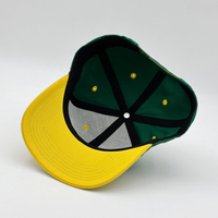 Topi Baseball 6 Panel Gorras Vintage Dua Warna Katun Twill Snapback Berkualitas Tinggi Unisex richardson 112 Topi Kustom Sporty Empat