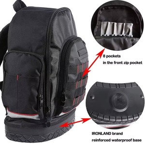 BSCI Factory Pro Pac TECH PAC Service Technician <b>Bag</b> 1-Pack travel <b>tool</b> <b>kit</b> oem hand <b>tool</b> organizer <b>bag</b> work <b>tool</b> - Product Image 4