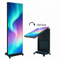 Display LED Personalizzato P1.2 P1.8 P2.5 con Controllo WiFi, Pannello LED Pubblicitario Portatile, Schermo LED da Pavimento
