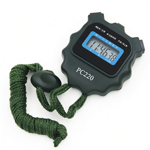 Cronómetro Digital PC220 con Pantalla LCD, Temporizador Deportivo con Cordón, Resistente al Agua para Entrenamiento de Carrera - Product Image 2