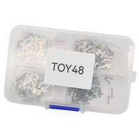 150 Pièces Plaques de Verrouillage Auto-Lock Wafer TOY48 1 #   3 #   5 #   Pièces de réparation pour serrures de portières de voiture avec ressort
