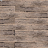 Nouvelle technologie de haute qualité PU composite extérieur en bois massif imperméable à l'eau terrasse antidérapante