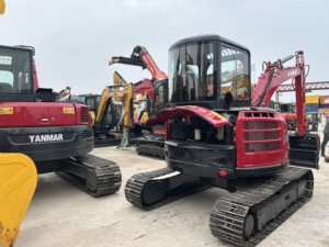 รถขุดขนาดเล็กยี่ห้อ Yanmar ViO80 8 ตัน มือสองจากญี่ปุ่น สำหรับงานเทศบาลและงานฟาร์ม - Product Image 3
