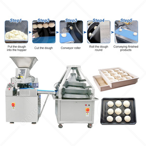 Boule de pâte ORME Machine à découper la pâte à pain Machine à diviser la pâte à biscuits Machine à arrondir et à diviser la boulangerie - Product Image 3