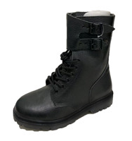 Bottes tactiques mi-mollet pour hommes, légères, imperméables, à lacets, avec embout en acier, en daim et cuir de vachette, semelle extérieure en caoutchouc maillé – pour l'été et l'hiver