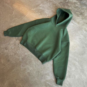 DCY 2025 Trendprodukt Pullover Baumwolle Custom <span class=keywords><strong>Hoodies</strong></span>, Dicke <span class=keywords><strong>Hoodies</strong></span> Einfarbig Hohe Qualität, Oversized Blanko Hoodie - Product Image 2