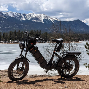 Bicicleta Híbrida Personalizada con Motor Trasero de 250W, Batería Extraíble de 48V 15Ah, Acelerador de Doble Modo para Ciudad y Montaña, Acero Juliet 52V - Product Image 1