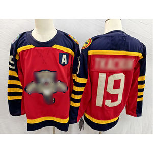 Maillot de hockey sur glace personnalisé blanc, gris sarcelle, vierge pour sublimation, avec logo Style Wild Cat, col à lacets, 100% polyester, pour jeunes et adultes - Product Image 3