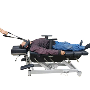 Mesa de Flexión Quiropráctica Manual Premium de 6 Secciones con Tracción Espinal para Clínicas de Osteopatía y Rehabilitación - Product Image 4