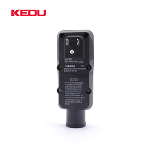 KEDU PD1 US Plug 5-15P 2P+PE 120V 15A ALCI GFCI With CE UL Approved