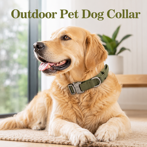 High Quality Heavy Duty Metal Buckle Pet <b>Dog</b> Training Collar Large <b>Dogs</b> Collar and Leash Set Tactical <b>Dog</b> Collar - Product Image 2
