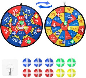 Jeu <span class=keywords><strong>de</strong></span> fléchettes Double face pour enfants, jouets <span class=keywords><strong>de</strong></span> fête <span class=keywords><strong>de</strong></span> sport à l'extérieur - Product Image 3