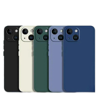 Sıvı silikon iphone için kılıf 16 15 14 13 12 11 Pro Max Mini XS XR X 6 7 8 artı SE yumuşak koruyucu geri darbeye kapak