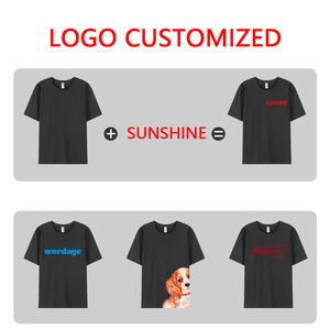 En stock T-shirt moulé en coton peigné épais 260 GSM, ourlet <span class=keywords><strong>biais</strong></span>é, anti-déformation, luxe discret, respirant, style urbain uni décontracté - Product Image 4