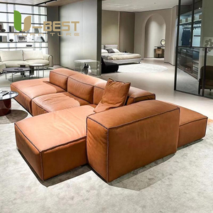 U-tốt nhất phong cách Ý hai chiều thiết kế mô-đun sofa kết hợp miễn phí sàn lớn phẳng lớp trung bình đảo đậu phụ khối đặt phòng tập thể dục - Product Image 3