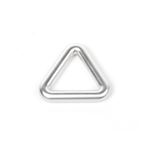 Anillo de hebilla triangular de aleación de aluminio para bolsos y accesorios de equipaje, duradero, resistente al desgaste, color sólido S001 16 - Product Image 1