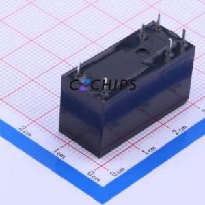 HF115F-012-2HS4 Power Relay DIP,12.7x29mm Relay 12V 2 Normally Open: 2A (DPST-Normally Open)::: 6 8A-250VAC - Product Image 2