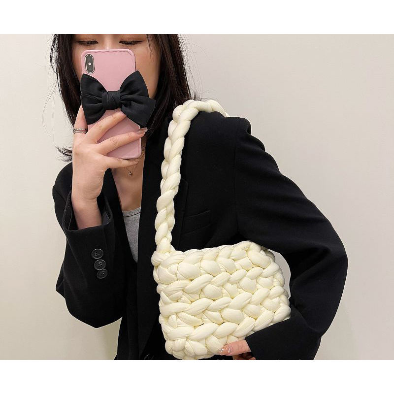 Petit sac-Pack de matières blanc de lait