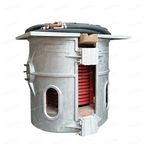 Horno de Fundición por Inducción de 100 kg, 500 kg, 1 T, para Fundir Chatarra Metálica, Hierro, Acero, Cobre, Equipo de Fundición Industrial de 2T-5 Toneladas - Product Image 5