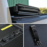 4x4 Ramassage En Aluminium Dur Quadfold Quad Fois Quad-Camion fois Lit Tonneau Cover pour Dodge Ram 1500 2500 GMC Sierra F-150 Raptor