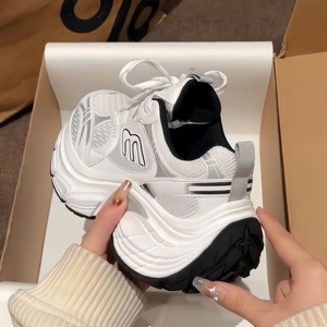 Zapatos Deportivos de Plataforma con Logo Personalizado, Estilo Harajuku, para Hombre y <span class=keywords><strong>Mujer</strong></span>, Tallas Grandes - Product Image 1