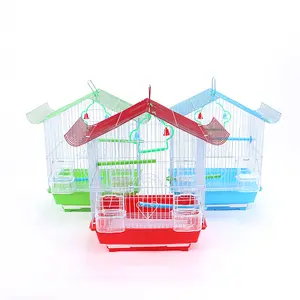 Porteur et maison type et perroquet oiseaux application vintage cage à oiseaux décorative pour la reproduction