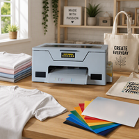 Imprimante DTF A3, machine d'impression numérique par transfert thermique pour l'impression personnalisée de t-shirts et de vêtements avec film DTF