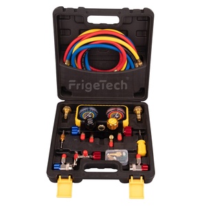 WUZHOUR22/R32/<span class=keywords><strong>R134a</strong></span>/R410A 4WAY наборы алюминиевых коллекторов - Product Image 2