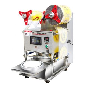 Automatic Vertical Food Tray Sealing Flushing Packing Manual Desktop Fast Food Tray Sealing Machine for Plastic <b>Containers</b> - Product Image 1