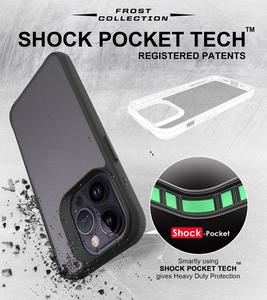 באיכות גבוהה <span class=keywords><strong>TPU</strong></span> מחשב טלפון מקרה עבור iPhone 14 פרו מקס אנטי טביעת אצבע עמיד הלם מט מקרה - Product Image 2