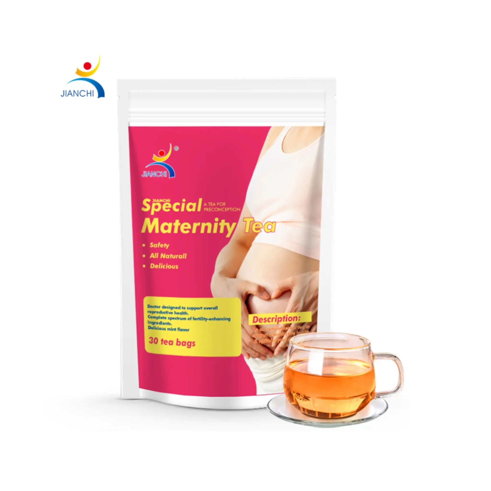 Penjualan terlaris Herbal alami kesuburan melindungi untuk wanita kantong teh Herbal alami ginjal wanita teh kesuburan 100 - 499 buah