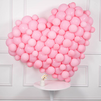 Ballons en latex cœur à l'hélium, métalliques, pour Noël, amour, anniversaire, mariage, Saint-Valentin, lot de fête, personnalisables, vente en gros, écologiques