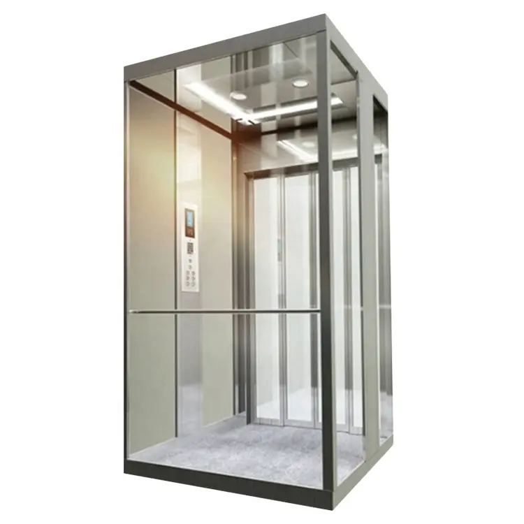 مصعد هيدروليكي قياسي للمنازل والمنازل بسعر خاص ومعتمد من الاتحاد الأوروبي مصعد منزلي يتميز بالبناء الذاتي