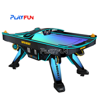 Machine de jeu d'air-hockey d'arcade à pièces pour divertissement intérieur en gros Table de air-hockey pour enfants et adultes pour centres de jeux