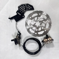 Juego de Rotor de Freno Trasero de Aluminio CNC con Cilindro Maestro para Surron Ultra Bee, Light Bee, Talaria XXX, Mejora Todoterreno