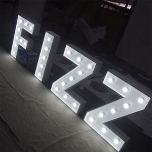 Marquee Numbers 2ft Marquee Letter Sign Club Store Shop Sign Iluminado 3ft Led Numbers Marquee Letter con <span class=keywords><strong>bombillas</strong></span> - Product Image 6