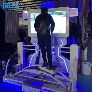 Guangzhou BLEE Parque de Atracciones Simulador 9d Máquina de juego de esquí Deportes Fitness Entretenimiento VR Máquina de esquí