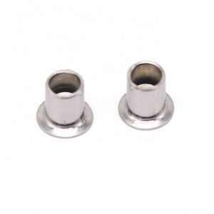 Rivet semi-tubulaire à tête fraisée en acier inoxydable, tête plate, norme ISO, finition brillante, personnalisable, plage de préhension Grade 200-300 - Product Image 4