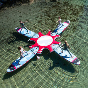 Jooloog Thể Thao Dưới Nước Tập Thể Dục Dưới Nước Yoga Mat Di Động Inflatable Surf Nền Tảng Trạm <span class=keywords><strong>Sup</strong></span> Yoga Dock Cho Thể Thao - Product Image 3