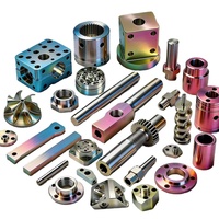 Pièces en acier inoxydable/aluminium usinées sur commande par CNC et électroérosion à fil, composants anodisés 6061-T6 pour l'automatisation et la robotique