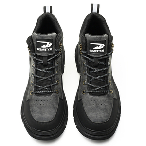 OEM <b>Men's</b> High-Top Labor Protection <b>Shoes</b> Thick-Soled Outdoor <b>Work</b> Anti-Smash Anti-Puncture Anti-Scalding Non-Slip Safety - Product Image 1
