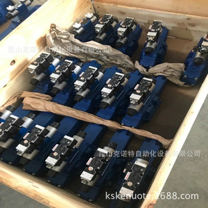 วาล์วไฮดรอลิก Rexroth รุ่น 4WRZE10W6-85-7X/6EG24N9ETK31/F1D3M 24V แบบทำงานโดยตรง วัสดุเหล็กหล่อ - Product Image 4