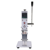 Machine portative d'estampage d'or de feuille chaude de contrôle de température numérique manuel de certification de la CE