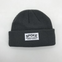 Offre Spéciale Nouvelle Mode Adulte Personnalisé Pas Cher Hiver Bonnet Tricoté de Haute Qualité Chaud et Design Tendance avec Logo Patch