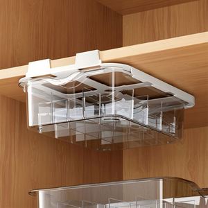 Nueva Caja de Almacenamiento Multifuncional Sin Perforaciones, Caja de Almacenamiento Colgante para Ropa Interior, Calcetines y Condimentos para Armario - Product Image 1