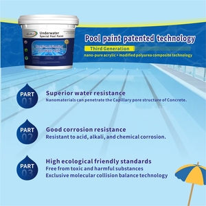 Kit époxy non toxique facile à appliquer <span class=keywords><strong>Peinture</strong></span> de <span class=keywords><strong>piscine</strong></span> époxy bleue <span class=keywords><strong>pour</strong></span> surfaces en béton résistant aux UV et au chlore - Product Image 6
